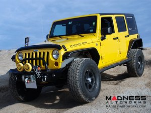 Jeep Wrangler JL Roller Fairlead Mount - Center Kit